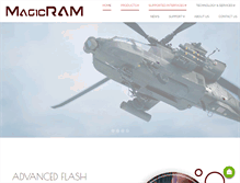 Tablet Screenshot of magicram.com